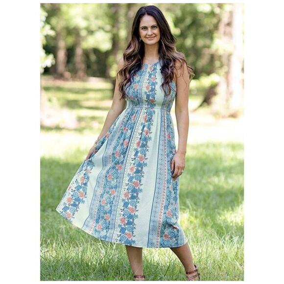 Womens Matilda Jane Lets go together Weekend Dreams Dress Size Medium Maxi - Picture 1 of 10